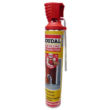 Mousse PU coupe-feu Soudafoam FR HY pistolable Soudal